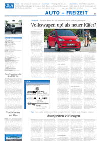 Volkswagen up als neuer K�fer